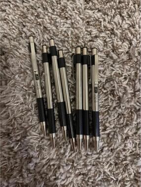 Zebra Pens Multi Black Grip Set - Pack of 7